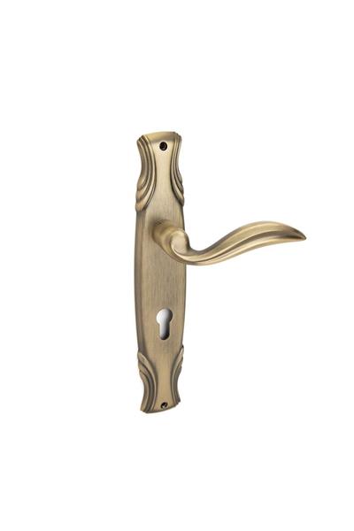 Dıana Antik Renk Aynalı Kapı Kolu Takımı