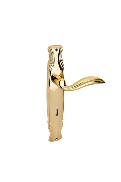 Dıana Altın Renk Aynalı Kapı Kolu Takımı