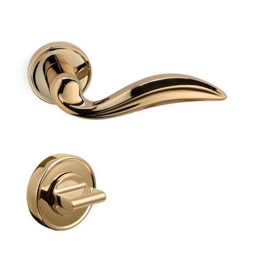 Dıana Rozetli Kapı Kolu Takımı Altın  Renk