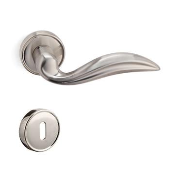 Dıana Rozetli Kapı Kolu Takımı Saten  Renk