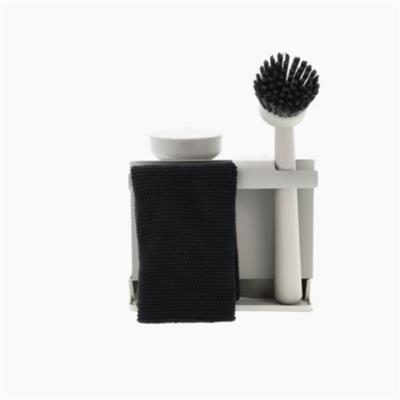 Dıısh Bulaşık Yıkama Seti 5 Parça Sıcak Gri