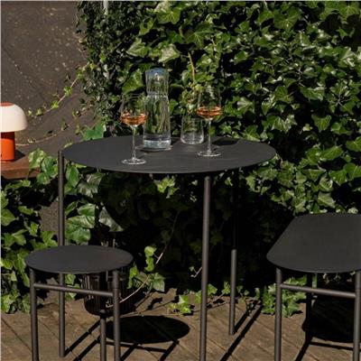 Disc Bench Siyah Çelik 90x33x45 cm