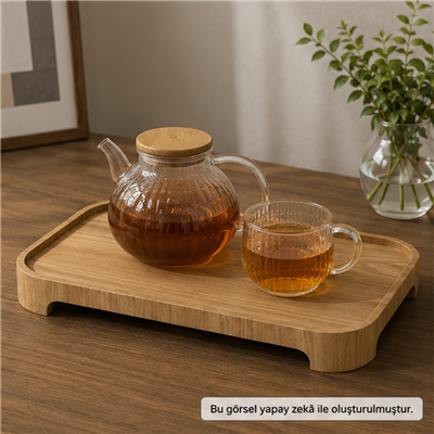 Doğal Söğüt Ağacı Sunum Tahtası - Small- 30 x 18 cm