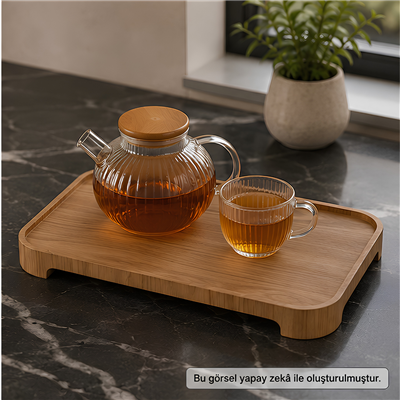 Doğal Söğüt Ağacı Sunum Tahtası - Small - 40 x 24 cm