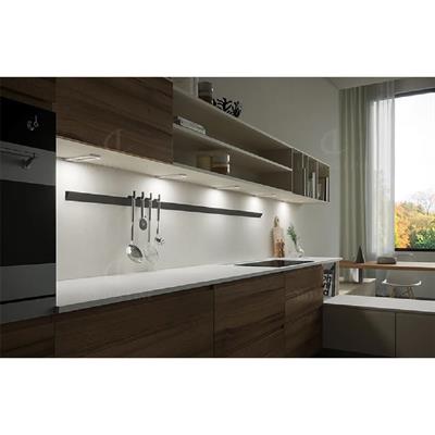 Dolap Altı Aydınlatması İçin Led Armatür Siyah - Astar Tdm 5W 24Vdc Ww F19 M24