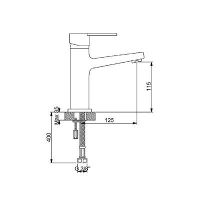 Domıno Yüksek Lavabo Bataryası 971525