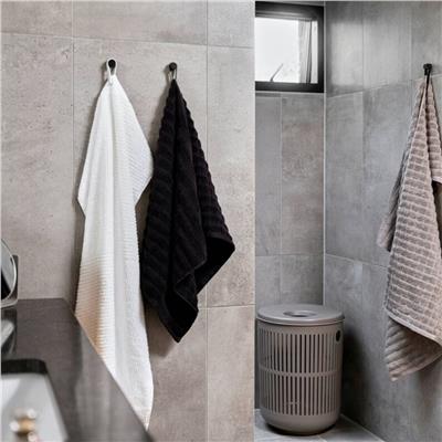 Döngü Mıknatıslı Havlu Askısı 2 Adet Siyah