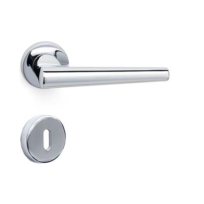 Donıt Rozetli Kapı Kolu Takımı Krom Renk