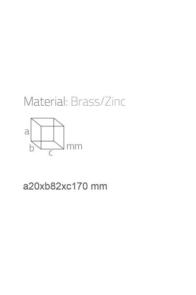 Dorado Tuvalet Kağıtlığı Rose Renk 21X82X171 Mm
