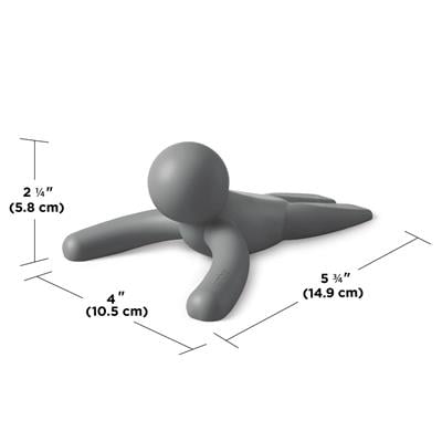 Dostum Kapı Durdurucu 5.8 x 10.5 x 14.9 cm Kömür Rengi
