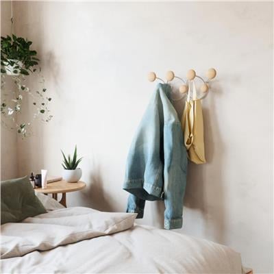 Dotsy Beyaz 7Li Askılık