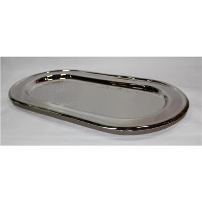 Dövülmüş Metal Tepsi 28 X 15Cm