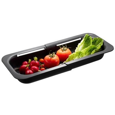 Drenare Siyah Lavabo Süzgeci 34 İle 47 cm Arası Değişen Uzunluk