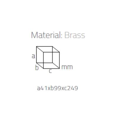 Duş Raf Sistemi Siyah Renk 25 cm