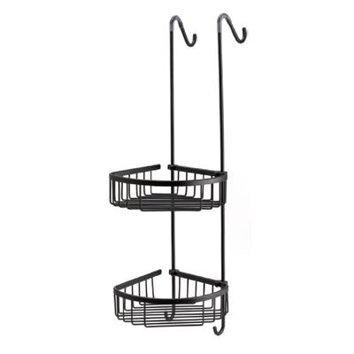 Duş Raf Sistemi Siyah Renk 702X200X294 Mm