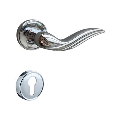 Elara Rozetli Kapı Kolu Takımı Krom Renk