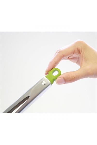 Elevate Silikon Maşa - Gri/Yeşil