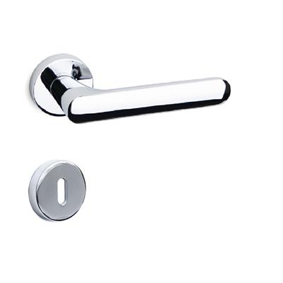 Ellıpse Rozetli Kapı Kolu Takımı Krom Renk