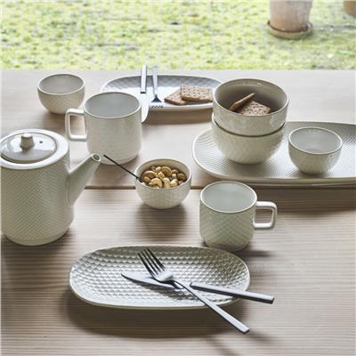 Elstra Taş Kupa Kirli Beyaz 300 Ml