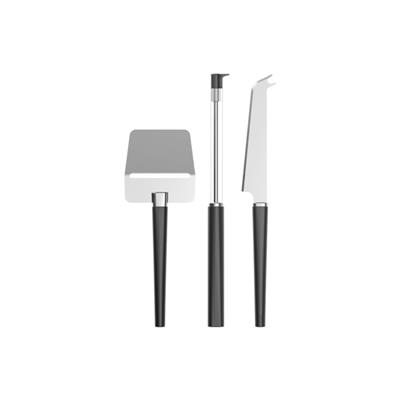 Emma Cheese Seti 3 Parça Siyah