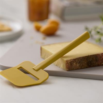 Emma Paslanmaz Çelik Peynir Dilimleyici 19 Cm - Hardal