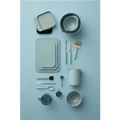 Emma Paslanmaz Çelik Peynir Tutucu Ve Kesici 24 Cm - Turkuaz