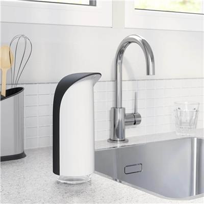 Emperor Siyah/Beyaz Sıvı Sabunluk