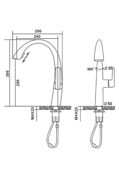 Energy  Spiralli Evye Bataryası - Siyah