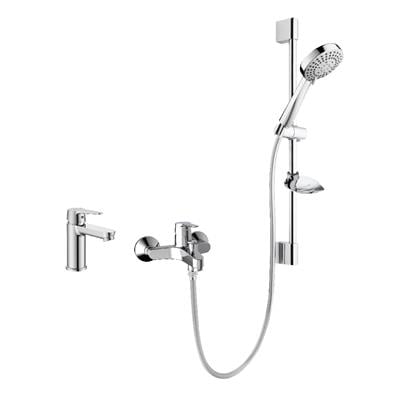 Esteria Pack Eco 3lü Banyo Seti Krom A5da57ec0k