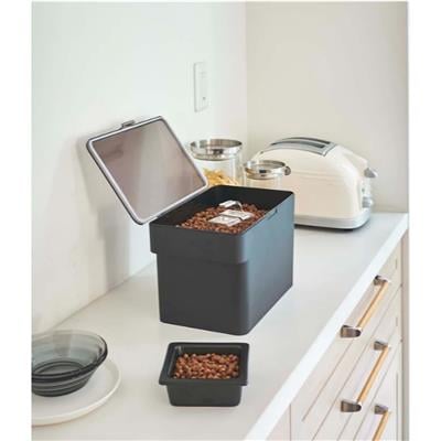 Evcil Hayvan Mama Kabı Siyah 6 Litre