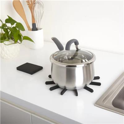 Fanfare Altlık, İkili Set Siyah Renk Çap: 25 cm