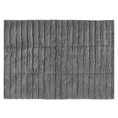 Fayans Banyo Paspası Gri %100 Pamuk 50 X 80 cm