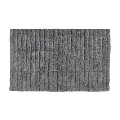 Fayans Banyo Paspası Gri %100 Pamuk 50 X 80 cm