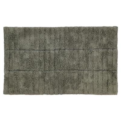 Fayans Banyo Paspası Zeytin Yeşili %100 Pamuk 50x80 cm