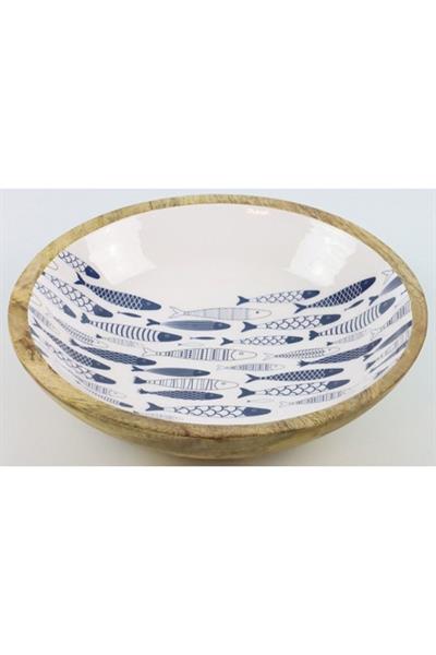 Fısche Balık Desenli Kase