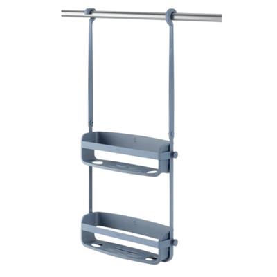 Flex Duş Rafı Gri Mavi 66x33x9.9 cm