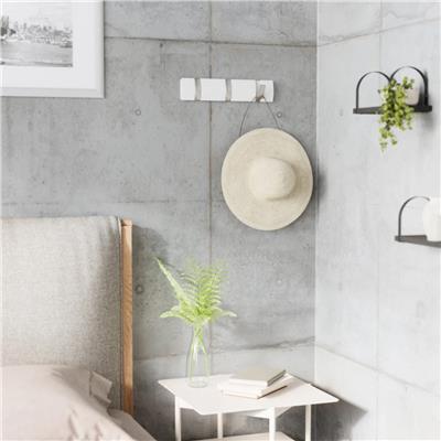 Flıp Beyaz 3Lü Askılık