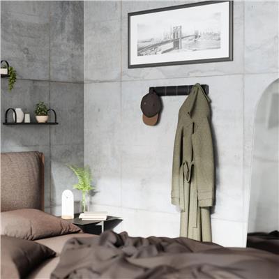 Flıp Siyah 5Li Askılık