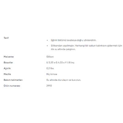 Float Silikon Sabunluk