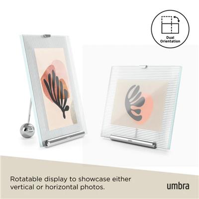 Flute Resim Çerçevesi Krom Renk 4x6