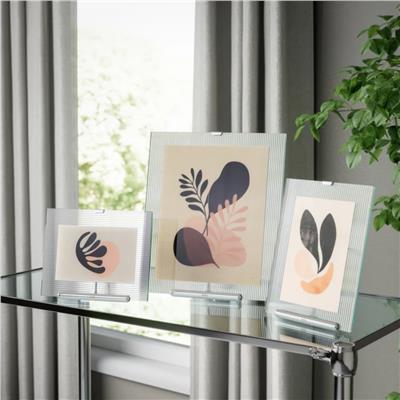 Flute Resim Çerçevesi Krom Renk 5x7