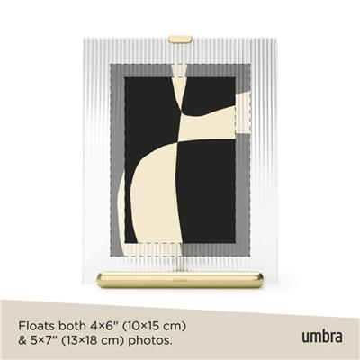 Flute Resim Çerçevesi Pirinç Renk 4x6