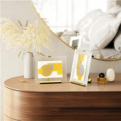 Flute Resim Çerçevesi Pirinç Renk 4x6