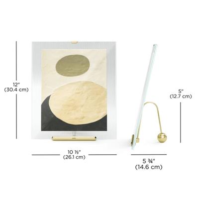 Flute Resim Çerçevesi Pirinç Renk 8x10