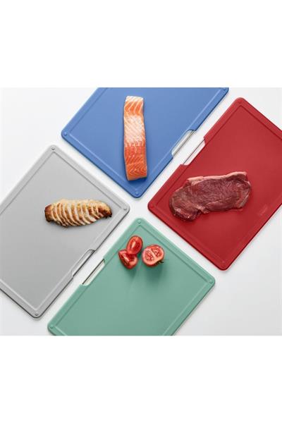 Folio Büyük Kesme Tahtası Seti - Silver (60215)