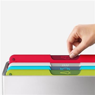 Folio Icon 4 Parça Kesme Tahtası Seti (Büyük - Multi Color)