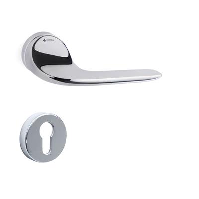 Fortuna Rozetli Kapı Kolu Takımı Krom Renk