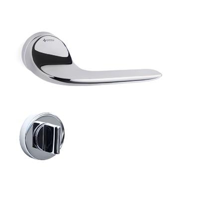 Fortuna Rozetli Kapı Kolu Takımı Krom Renk