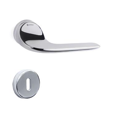 Fortuna Rozetli Kapı Kolu Takımı Krom Renk