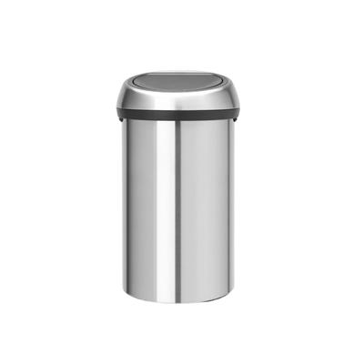 Fpp Matt Steel Dokunmatik Çöp Kutusu 60L